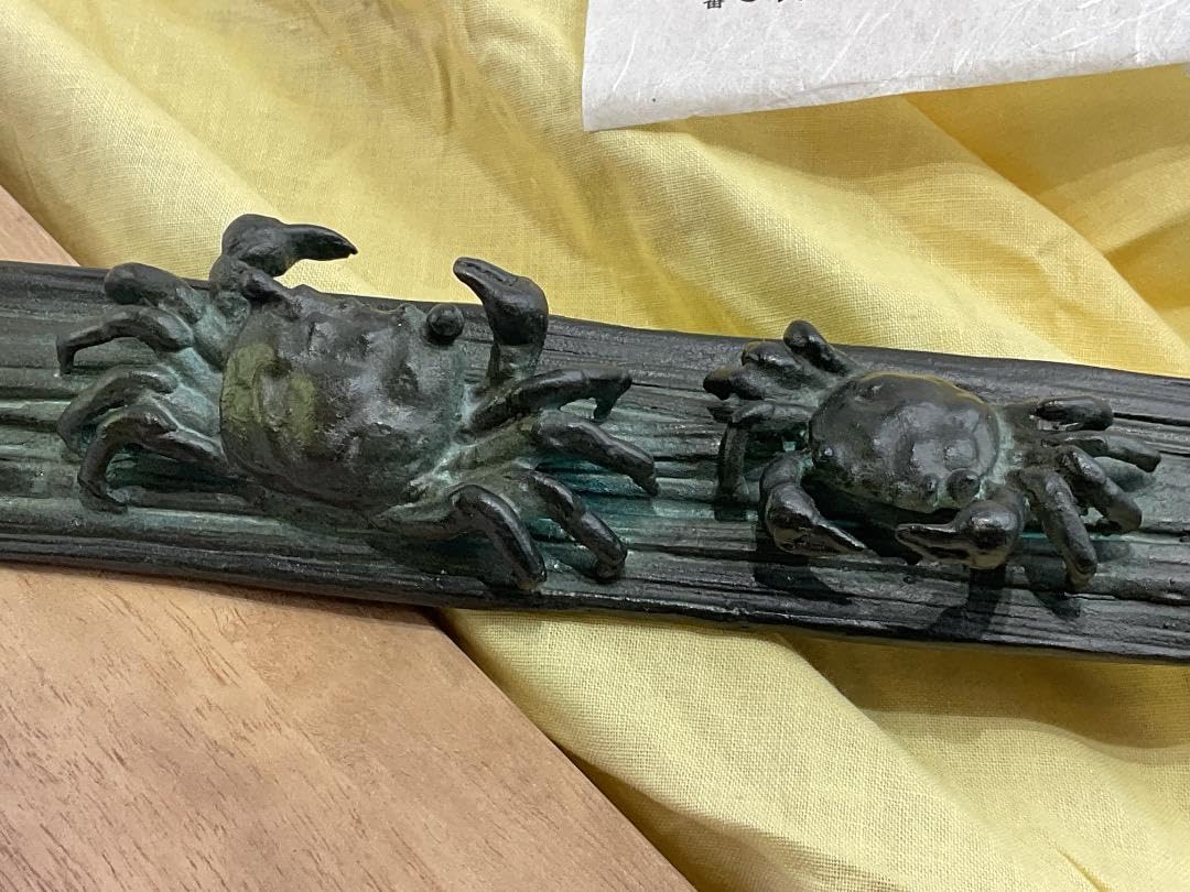 蟹の文鎮　ペーパーウェイト　平井昇（昇甫）作 蟹の文鎮 ペーパーウェイト 平井昇 昇甫 作 昔作った文鎮 Amazon.co.